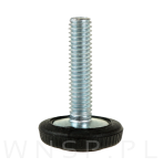 Stopka meblowa regulowana wkręcana nóżka M6 x 25 mm - 4