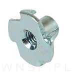 Nakrętka pazurkowa M4 X 8 mm - 4