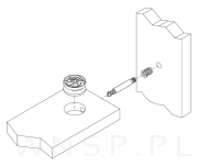 Złącze ECM ø 25 mm, M6 X 33 mm - 4