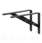 Wspornik, konsola do półki ściennej, wiszącej 250 x 200 x 29 mm - 4