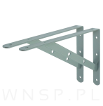 Wspornik, konsola do półki ściennej, wiszącej 300 x 190 x 25 mm - 3