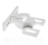 Zatrzask rolkowy do mebli, 2 elementowy, tworzywowy - 2