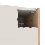 Zatrzask rolkowy do mebli, 2 elementowy, tworzywowy - 11