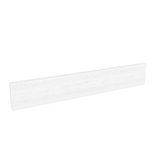 Listwa ścienna, na haczyki lub wieszaki 500 x 80 x 18 mm, biała