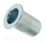 Nitonakrętka M8 x 18 MM, ryflowana z kołnierzem - 3