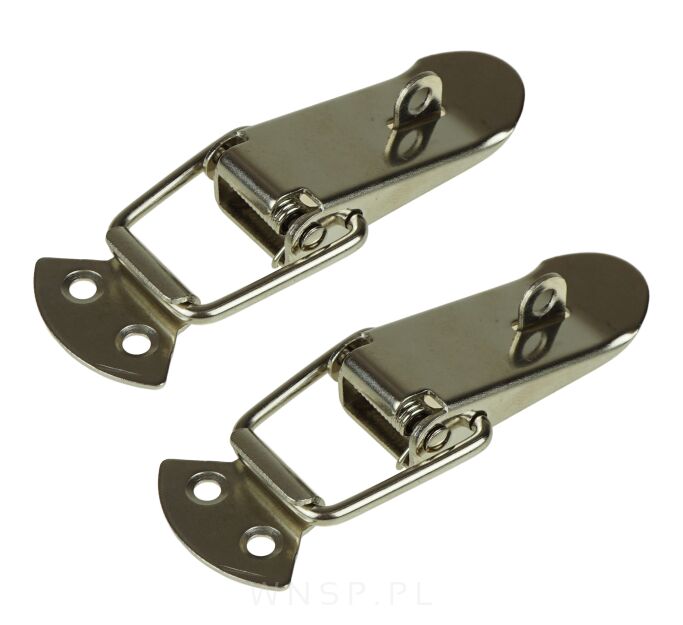 Klamra do blatów stołu 32 X 89 mm, 2 częściowa z blokadą