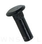 M4 x 15 MM, Nakrętka ericsona, bez nacięcia, ocynk czarny - 2