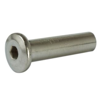 M4 X 20 mm, nakrętka Ericson płaska, stal nierdzewna