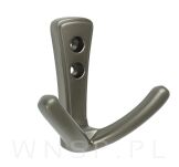 Haczyk typ Kotwica, wieszak podwójny, ciemny szary - 4