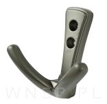 Haczyk typ Kotwica, wieszak podwójny, ciemny szary - 6