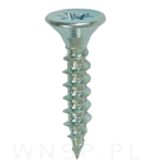 Wkręty hartowane stożkowe do drewna 5,0 X 25 mm - 5