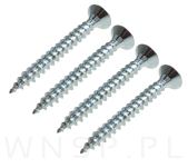Wkręty hartowane stożkowe do drewna  3,0 X 30 mm - 4