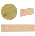 Listwa ścienna, na haczyki lub wieszaki 375 x 80 x 18 mm, surowa - 3