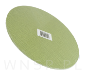 Mocny podkład pod tort Dubai Ø 25 cm okrągły MDF, dekoracja na urodziny sztywny zielony - 2