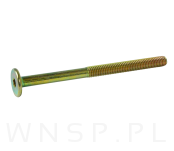 M6 X 85 mm metryczny z łbem walcowym SW 4 - 3