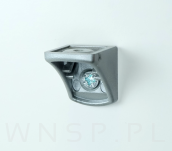 Kątownik pojedynczy 24 X 24 mm tworzywowy aluminium - 5