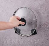 Haczyk, uchwyt, wieszak stal nierdzewna, kolor czarny  samoprzylepny - 10