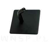 Haczyk, uchwyt, wieszak stal nierdzewna, kolor czarny  samoprzylepny - 7