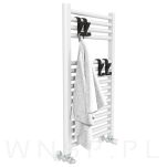 Wieszaki podwójne, 3x haczyki na ręczniki na grzejnik, kaloryfer, drabinkę łazienkową - 4