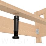 3x Noga regulowana do łóżka 17 cm [11 - 17 cm] - 6