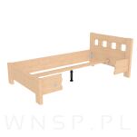 3x Noga regulowana do łóżka 17 cm [11 - 17 cm] - 8