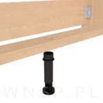 3x Noga regulowana do łóżka 17 cm [11 - 17 cm] - 4