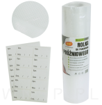 20 CM X 6 Metrów Moletowana rolka do pakowania próżniowego - 4