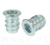 M6 X 13 mm - Mufa wkręcana do drewna - 5