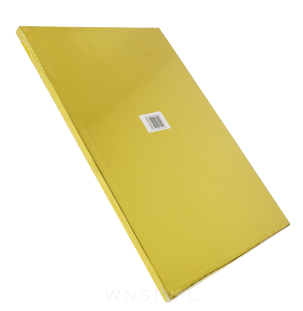 Podkład pod tort 30 x 40 cm prostokąt, dekoracja na urodziny gruby sztywny złoty