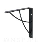 Wspornik do półki ściennej, WAVE 150 x 150 x 20 mm - 4