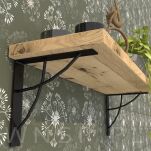 Wspornik do półki ściennej, WAVE 150 x 150 x 20 mm - 3
