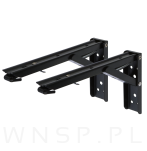 Wsporniki składane do półki 2 sztuki 19,4 x 11,2 cm - 4