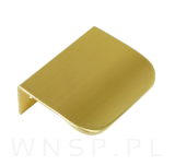 Uchwyt krawędziowy Lyon złoty szczotkowany, rozstaw 32 mm - 3