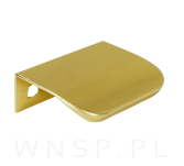 Uchwyt krawędziowy Lyon złoty szczotkowany, rozstaw 32 mm - 4