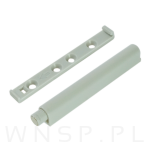 Odbojnik do drzwi bez uchwytów push to open, końcówka magnetyczna + płytki do montażu we froncie - 3