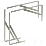 Wspornik do półki ściennej ze wzmocnieniem, 350 x 216 x 25 mm - 8