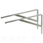 Wspornik do półki ściennej ze wzmocnieniem, 350 x 216 x 25 mm - 6
