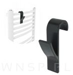 Wieszaki, 3x haczyki na ręczniki na grzejnik, kaloryfer, drabinkę łazienkową - 4