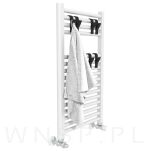 Wieszaki, 3x haczyki na ręczniki na grzejnik, kaloryfer, drabinkę łazienkową - 5