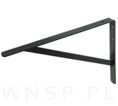 Mocny wspornik do półki ściennej, wiszącej 280 x 400 x 30 mm - 6