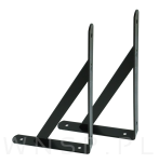Wspornik, konsola do półki ściennej, wiszącej 250 x 160 x 25 mm - 7