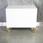 Noga Glamour 13,5 cm, mosiądz - 8