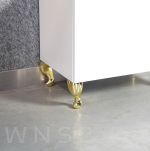 Noga Glamour 13,5 cm, mosiądz - 9