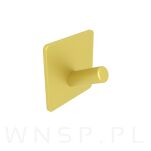 Haczyk, uchwyt, wieszak stal nierdzewna, kolor mosiądz samoprzylepny - 4